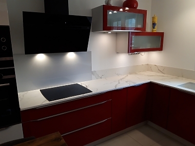 Plan de travail en Dekton Aura 22 en finition mate