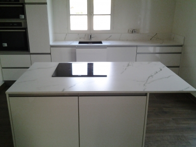 Plan de travail en Dekton Kairos en finition mate