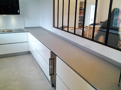 Plan de travail en Dekton Korus en finition mate