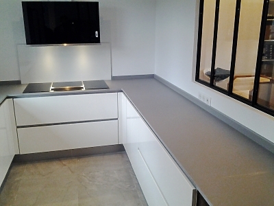 Plan de travail en Dekton Korus en finition mate