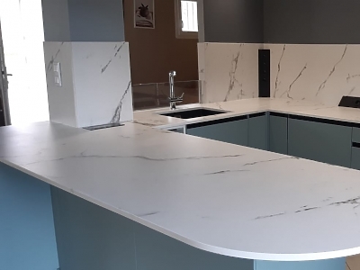 Plan de travail en Dekton Kairos 22 en finition mate